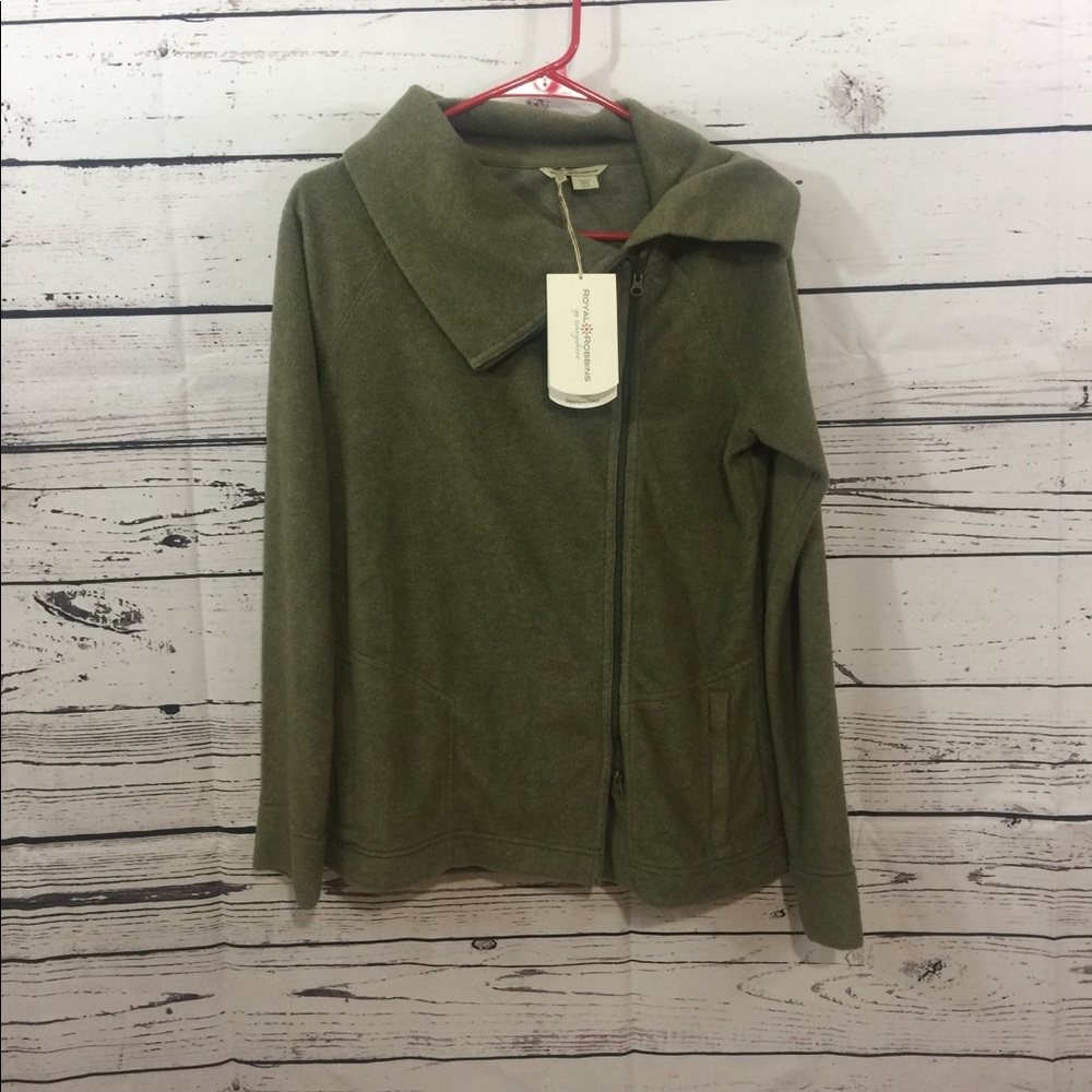 Royal Robbins women’s medium zip up fleece